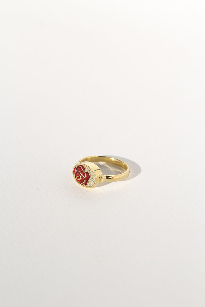 ANILLO MINI ROSE MICRO MOSAICO