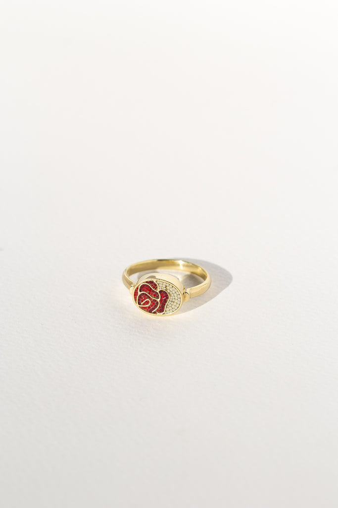 ANILLO MINI ROSE MICRO MOSAICO