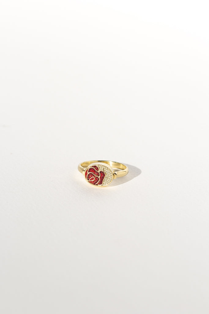 ANILLO MINI ROSE MICRO MOSAICO