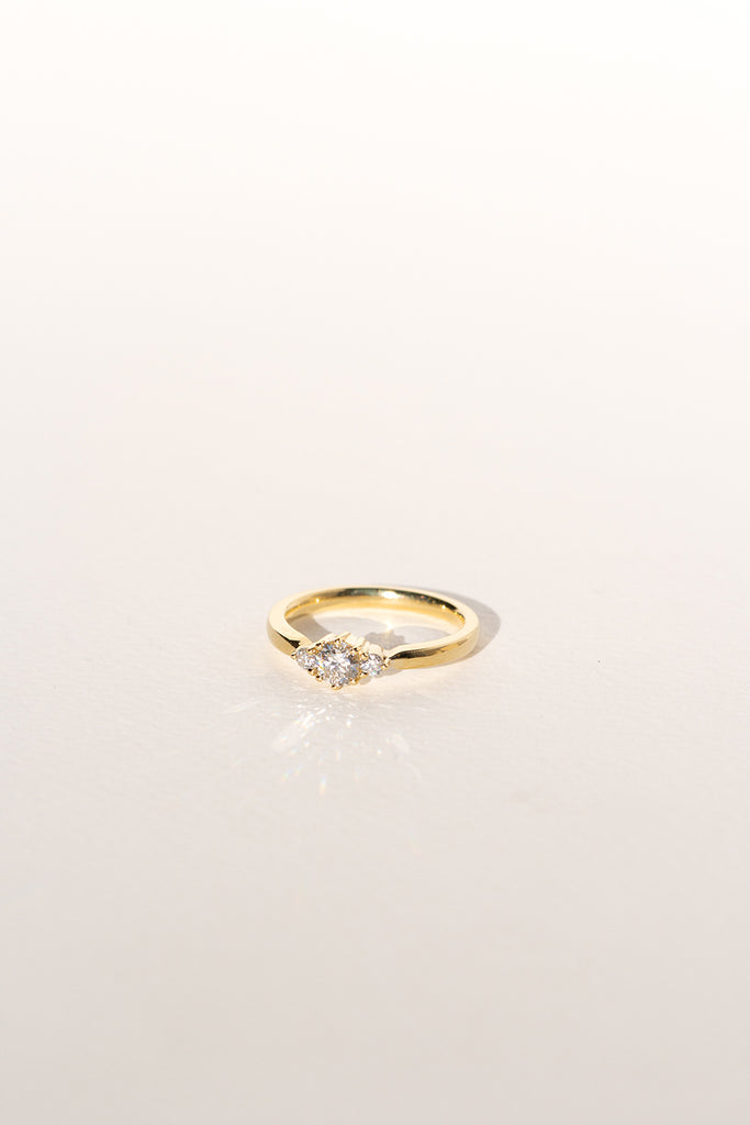 ANILLO TRICILLO ROMBO DIAMANTES