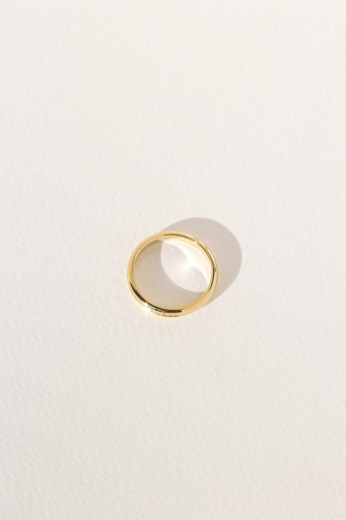 ARGOLLA CLÁSICA DIAMANTES PAVE