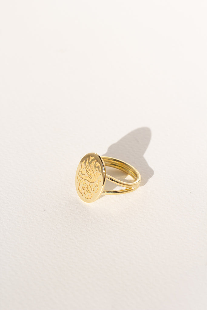 ANILLO CANVA BIRD