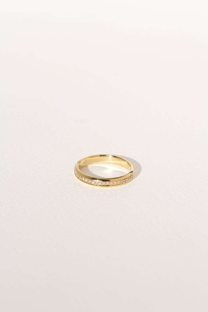 ARGOLLA CLÁSICA DIAMANTES PAVE