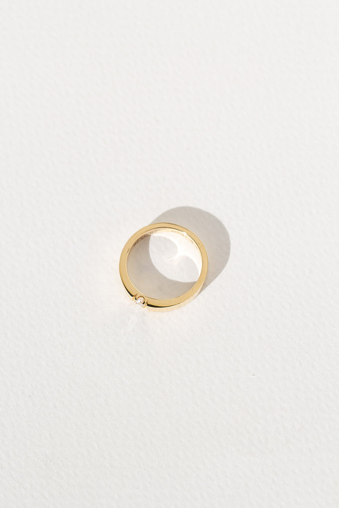 ARGOLLA PLANA DIAMANTE