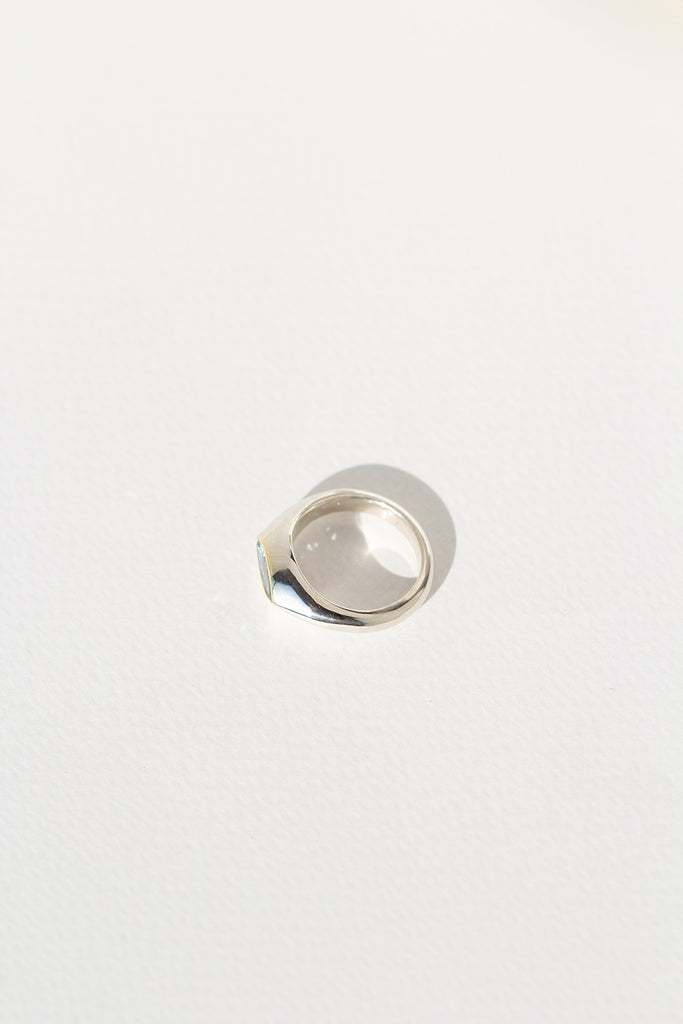 ANILLO MARQUESA AGUAMARINA SILVER
