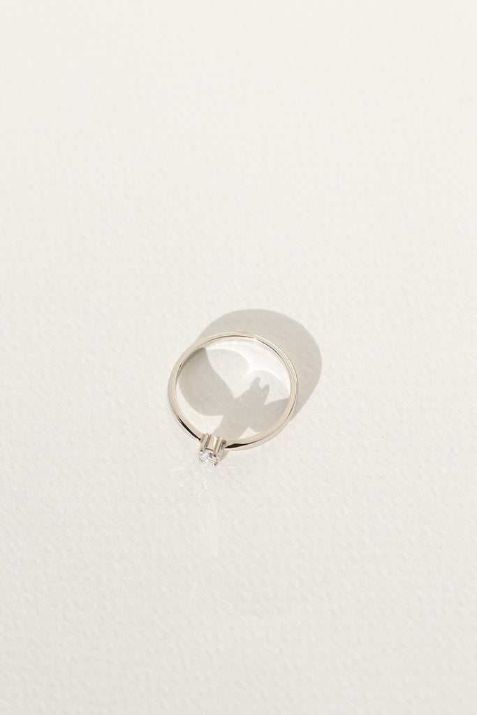 ANILLO DIAMANTE PUNTO DE LUZ PT