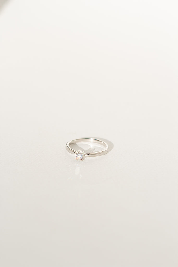 ANILLO DIAMANTE PUNTO DE LUZ PT