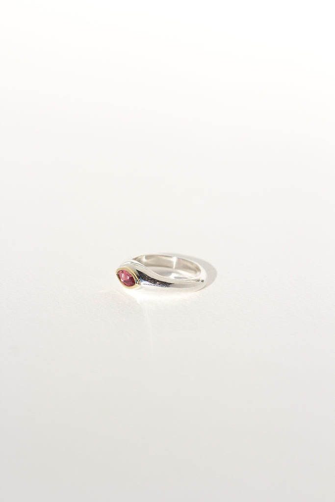 ANILLO MARQUESA PINK SILVER