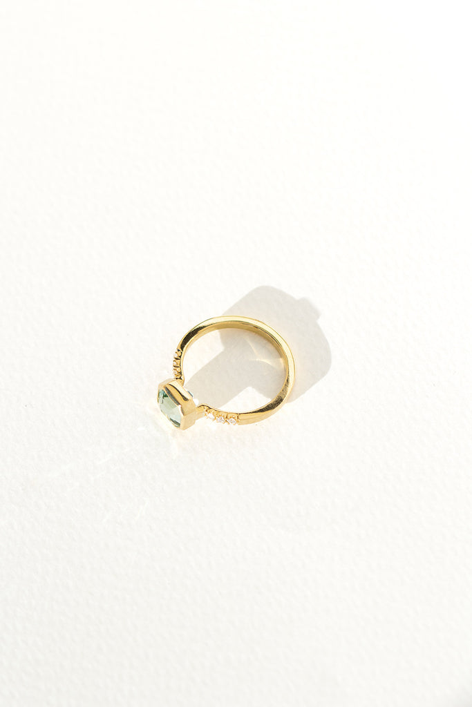 ANILLO TURMALINA MINT GREEN