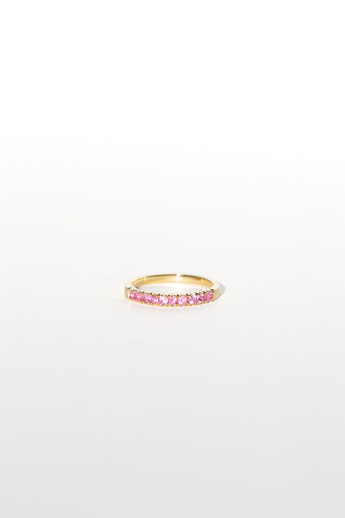 ANILLO ETERNITY ZAFIRO ROSA